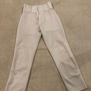 Youth XS Baseball uniform pants